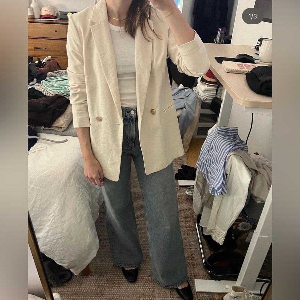 h&m oversized blazer